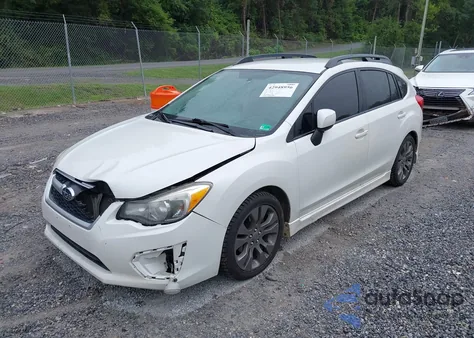 2013 Subaru Impreza 2.0I Sport Premium from USA, damaged, VIN JF1GPAL62D2829183